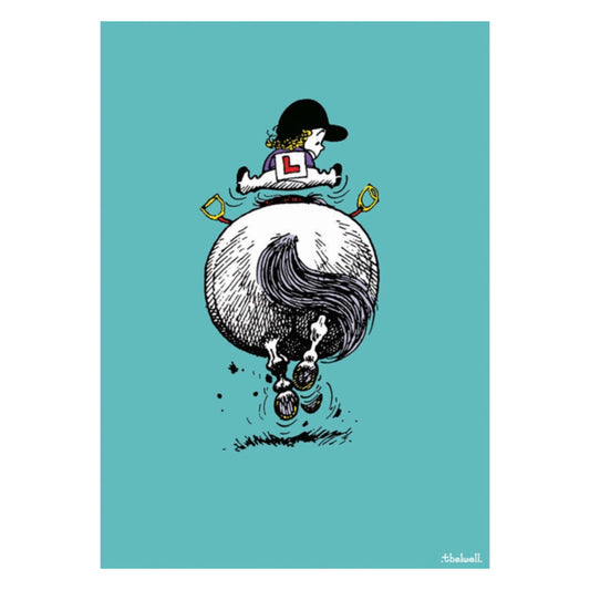 The Learner | Thelwell Greeting Card