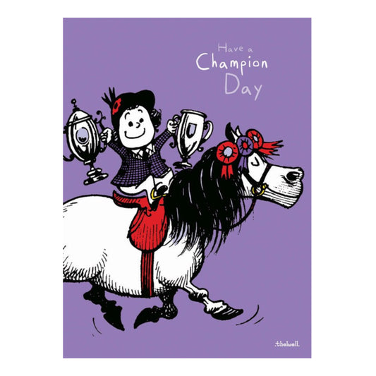 The Champion | Thelwell Birthday Card