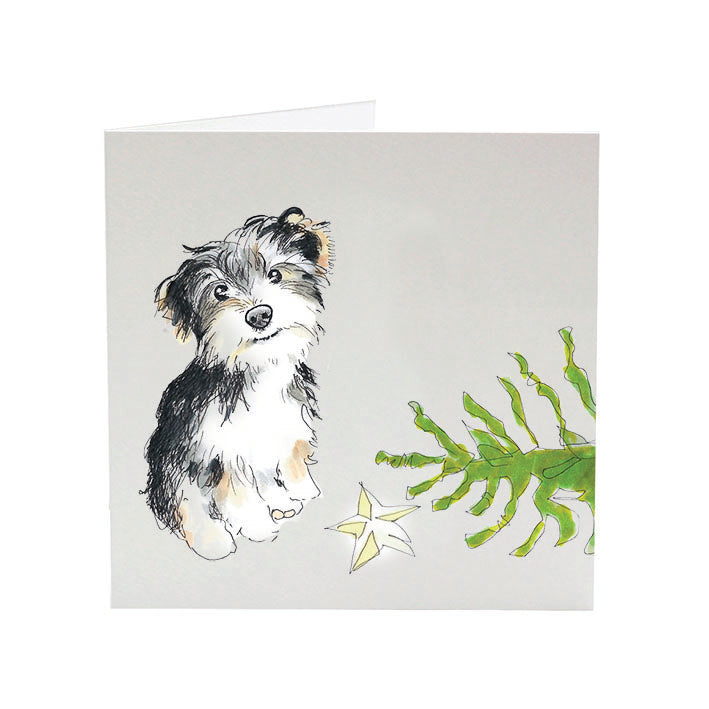 Problem With The Tree | Christmas Greeting Card