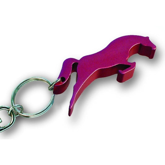 Jumping Horse Bottle Opener - Pink