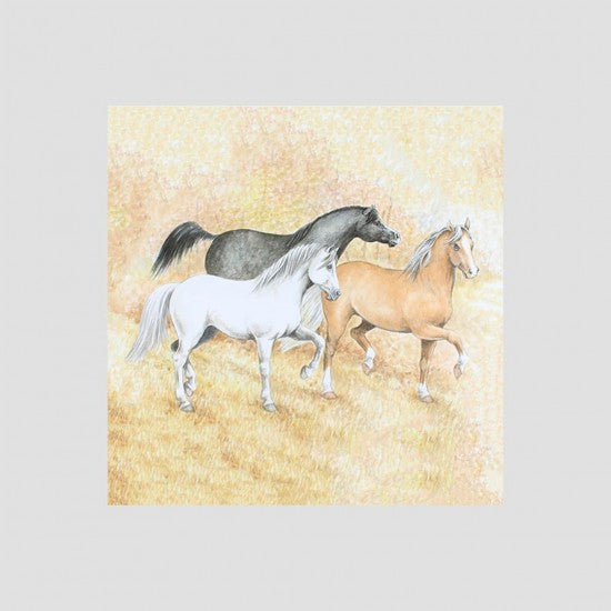 GS Horses Walking Card