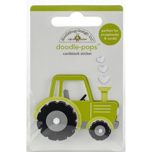 Tractor 3D Sticker