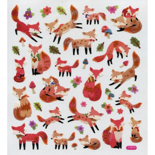 Stickers - Fun With Foxes