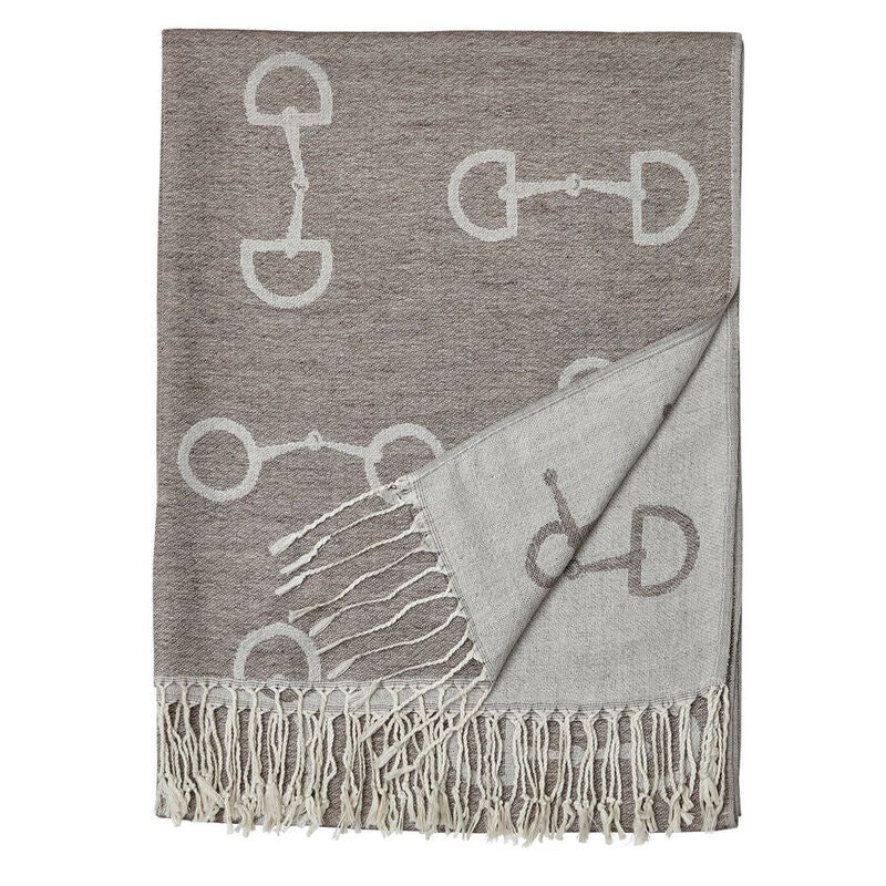 Snaffle Bit Pashmina - Beige