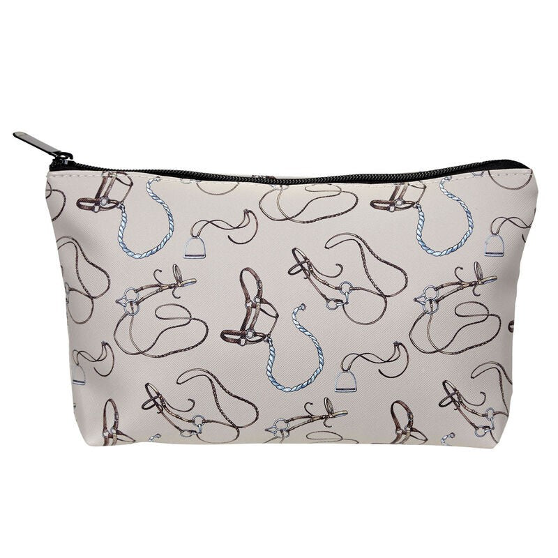 "Lila" Equestrian Cosmetic Pouch