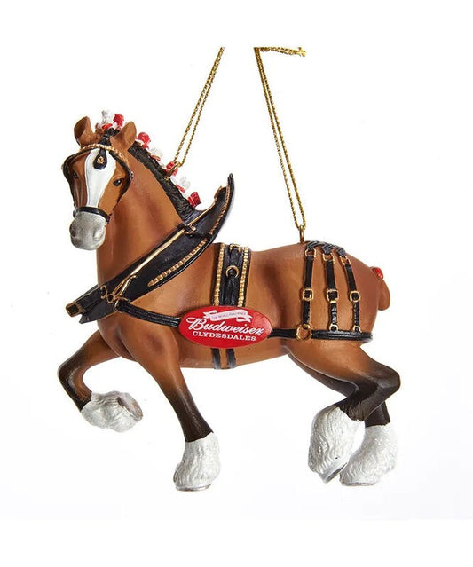 Budweiser Clydesdale Ornament 4.25"