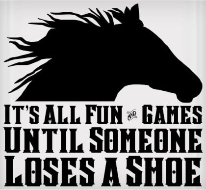 It's All Fun and Games Until Someone Loses a Shoe Sticker