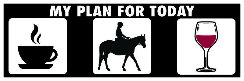 My Plan For Today Sticker