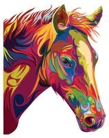 Pony Head Sticker