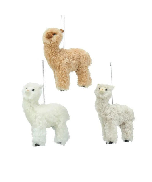 Alpaca Ornaments- Set of 3