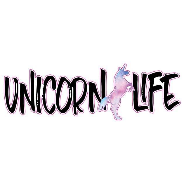Unicorn Life Sticker