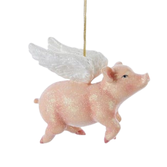 Flying Pig Ornament