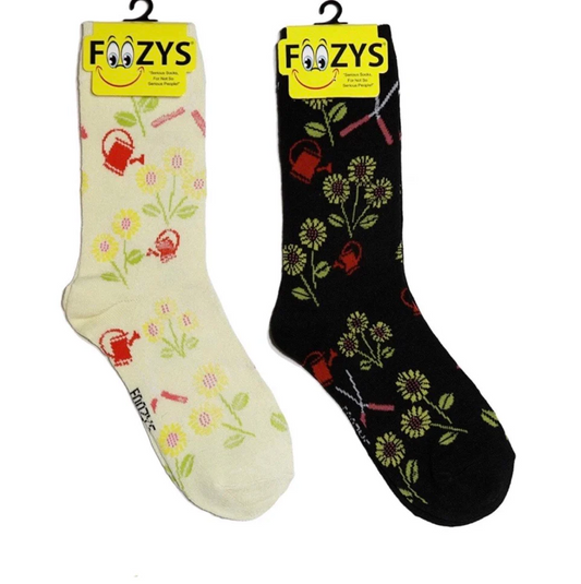 Foozys Crew Socks - Gardening