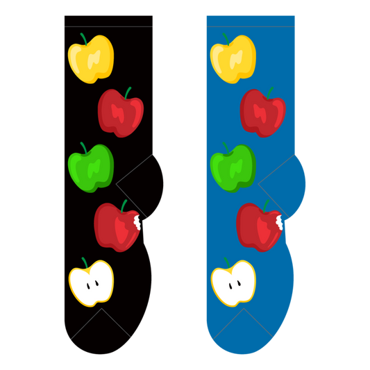 Foozys Crew Socks - Apples