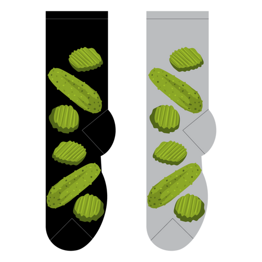 Foozys Crew Socks - Pickle