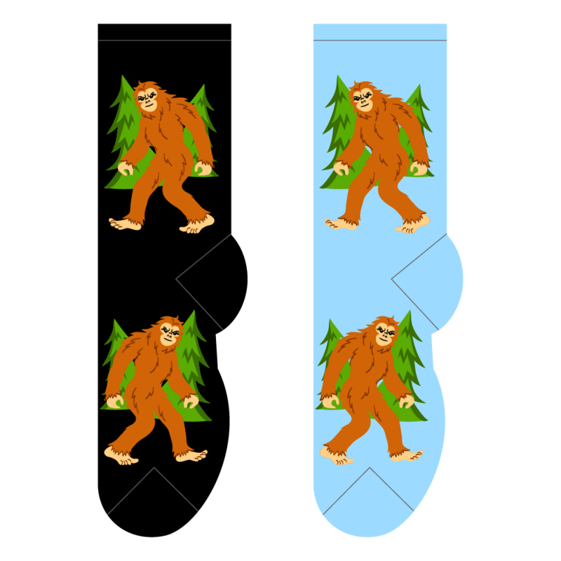 Foozys Crew Socks - Bigfoot