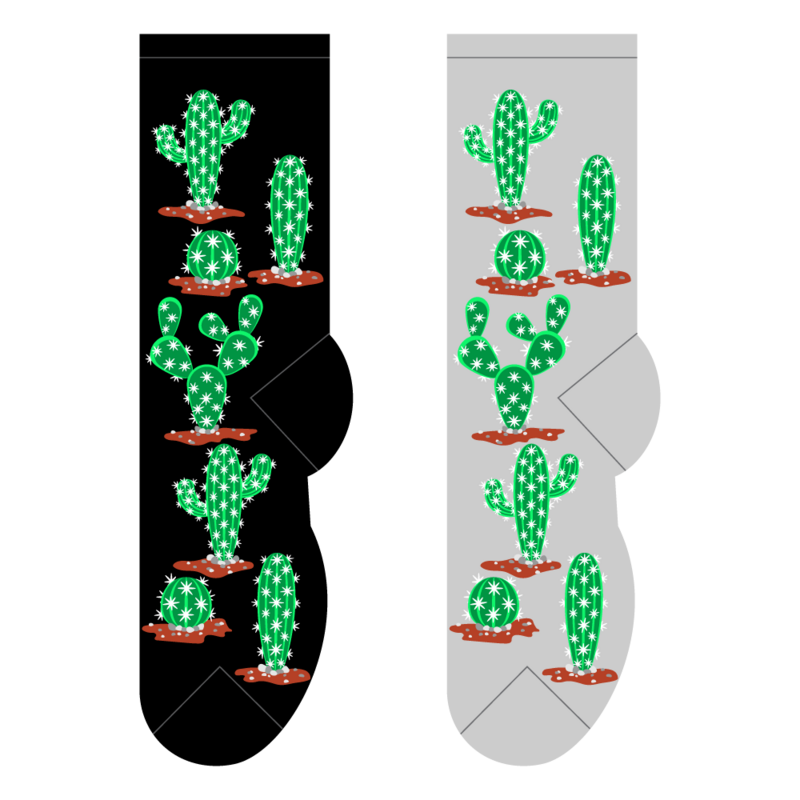 Foozys Crew Socks - Cactus