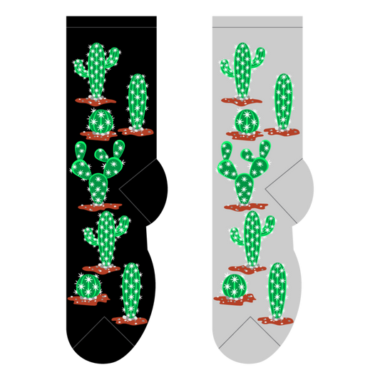 Foozys Crew Socks - Cactus