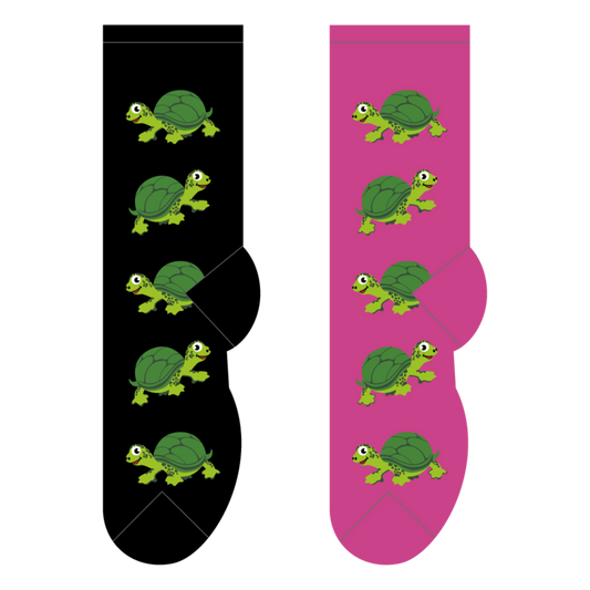 Foozys Crew Socks - Turtles