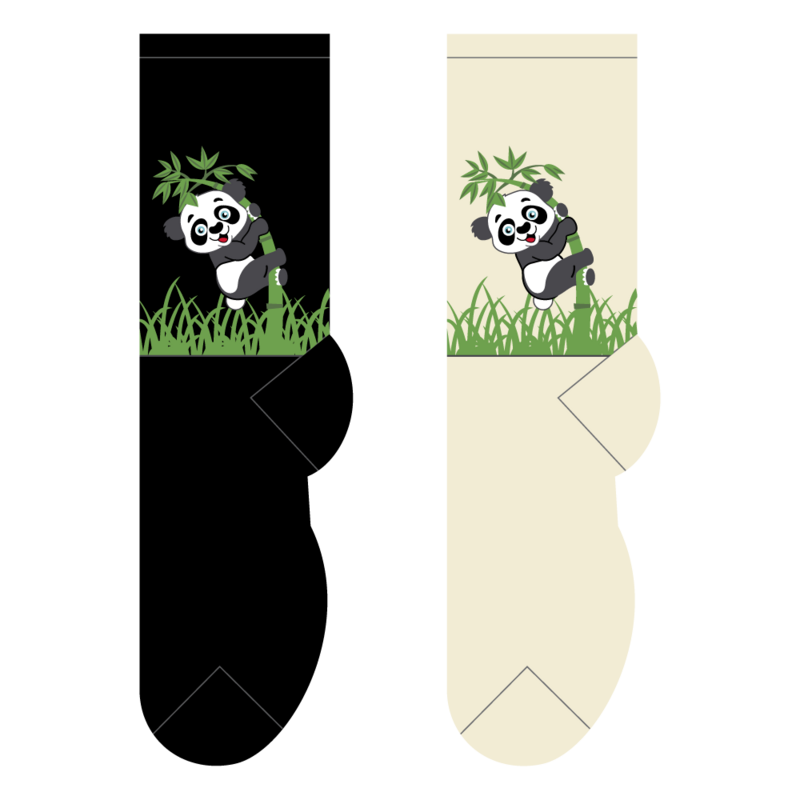 Foozys Crew Socks - Panda