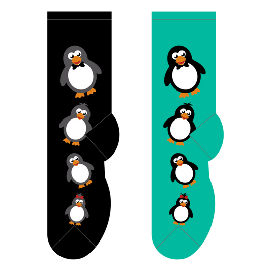 Foozy's Crew Socks - Penguins