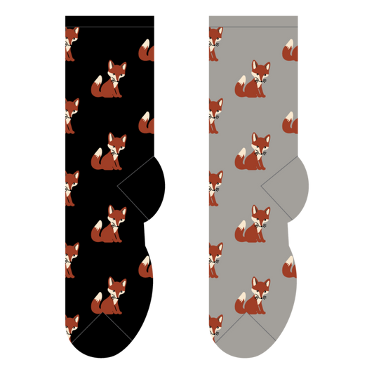 Foozys Crew Socks - Fox