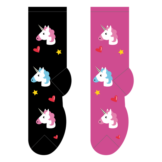 Foozys Crew Socks - Unicorn