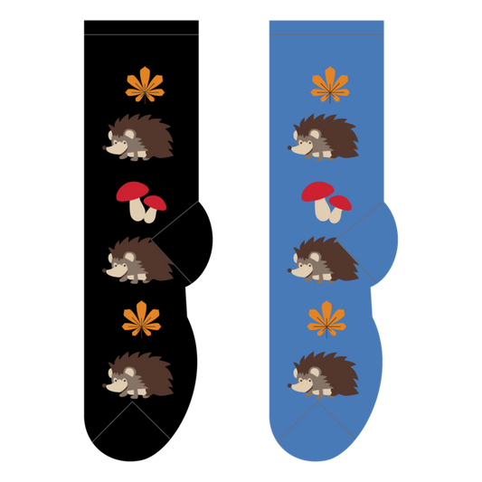 Foozys Crew Socks - Hedgehog