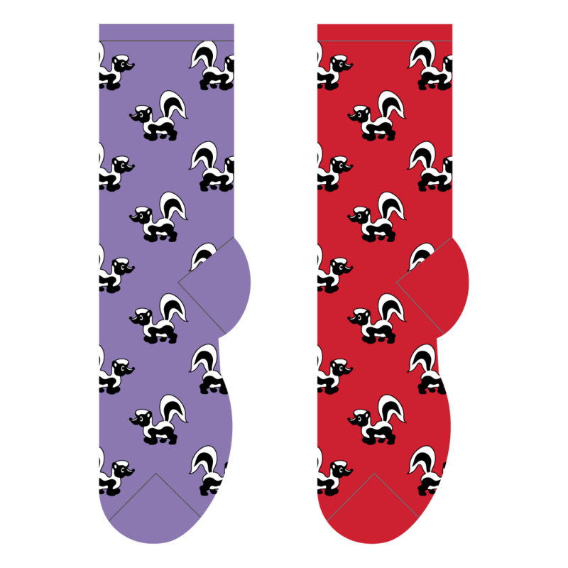 Foozys Crew Socks - Skunks