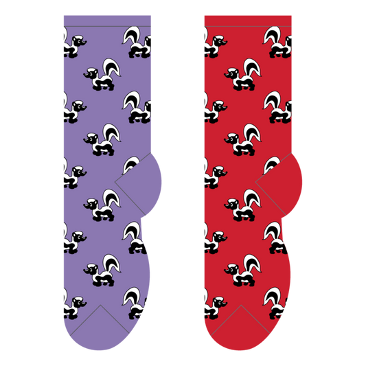 Foozys Crew Socks - Skunks