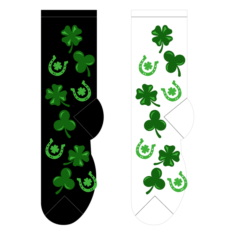 Foozys Crew Socks - Luck of the Irish