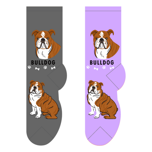 Foozys Crew Socks - Bulldog