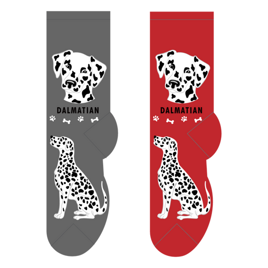 Foozys Crew Socks - Dalmation