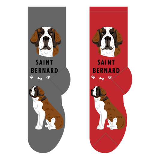 Foozys Crew Socks - Saint Bernard