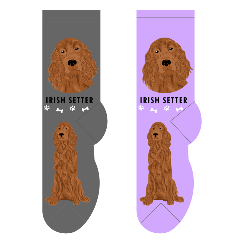 Foozys Crew Socks - Irish Setter