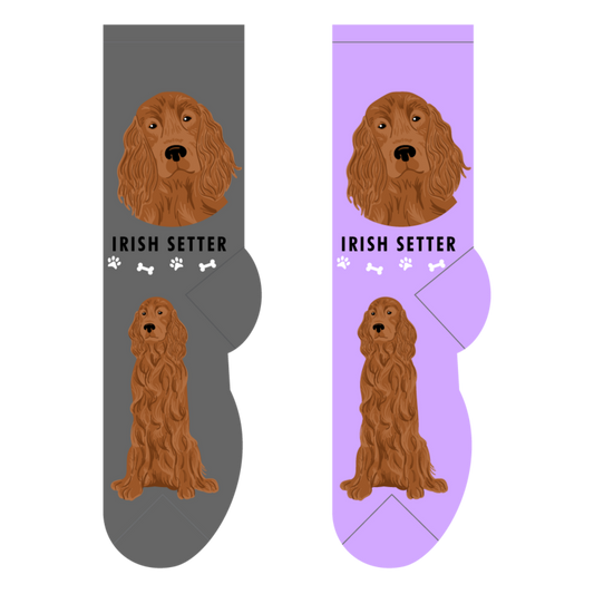 Foozys Crew Socks - Irish Setter