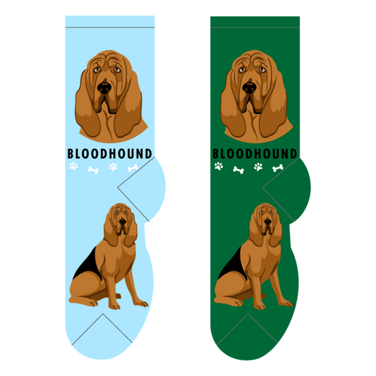 Foozys Crew Socks - Bloodhound