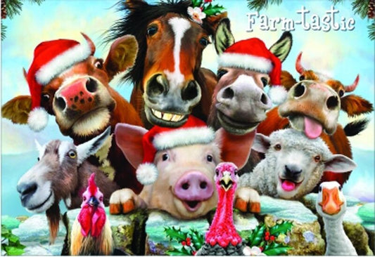 TF Christmas Cards - Farm-Tastic - Box of 10