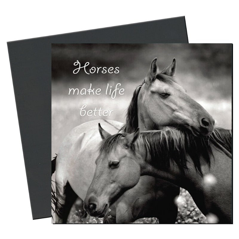 TF Eco Magnet - Horses Make Life Better