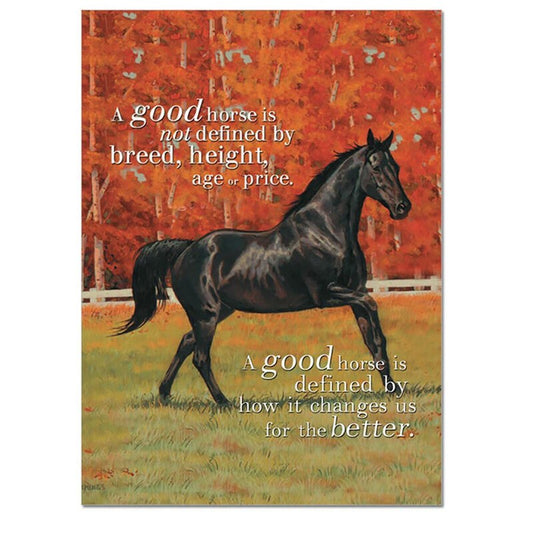 TF A Good Horse Friendship Card - Single