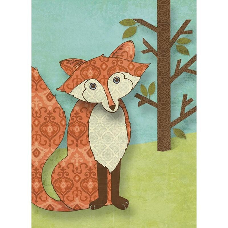 TF Greeting Card - Whimsical Fox