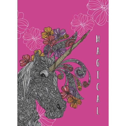 TF Birthday Card - Vibrant Unicorn