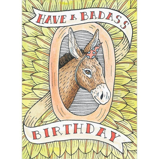 TF Birthday Card - Badass Birthday