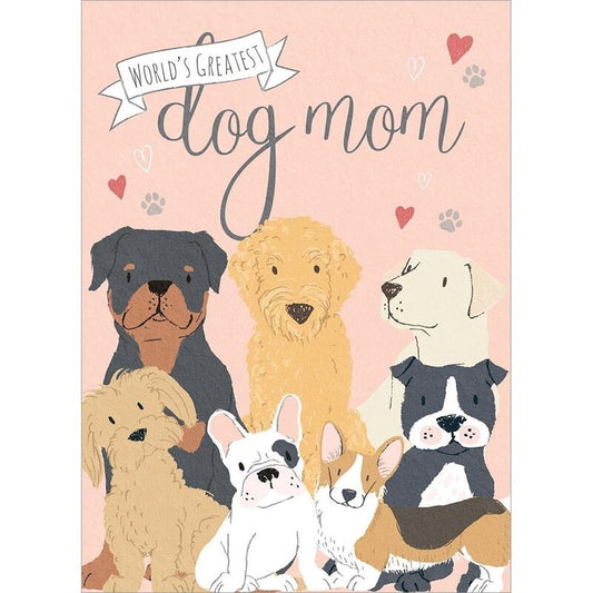 TF Dog Mom Mother's Day Card - Single