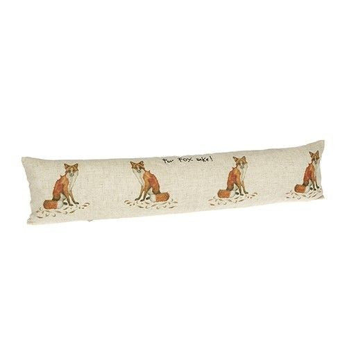 Linen Draft Stopper - For Fox Sake!