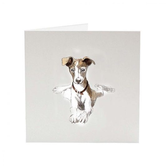 Paula The Whippet | Greeting Card