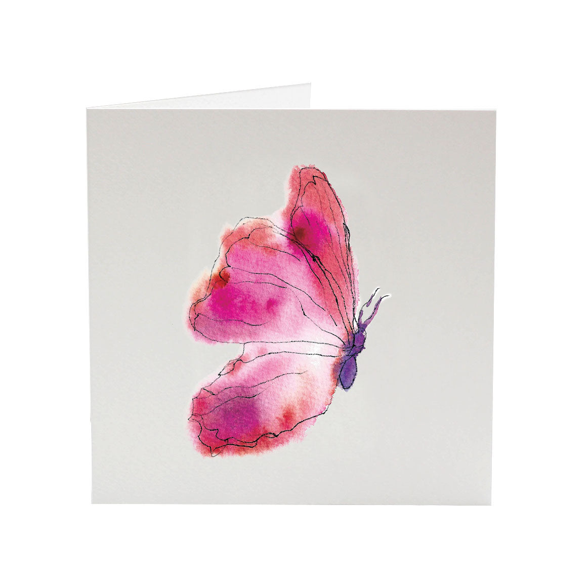 Pink Butterfly | Greeting Card