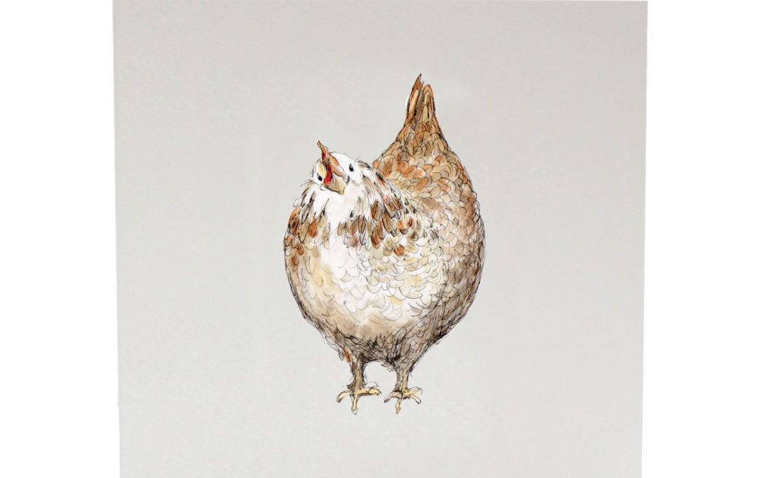 Jenn The Hen | Greeting Card